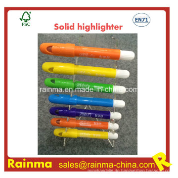 Fabrik Wholsale Solid Fluorescent Textmarker